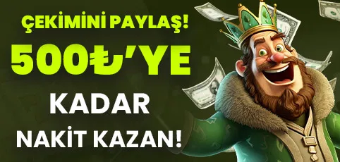 ÇEKİM PAYLAŞ BONUSU